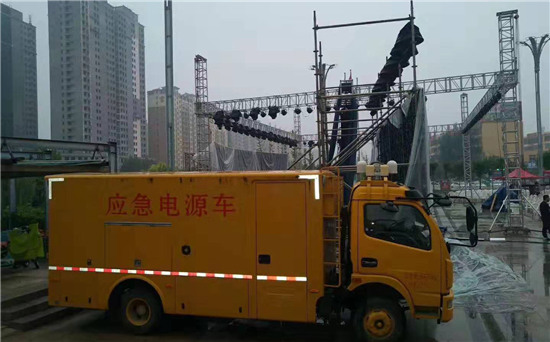 总口管理区出租发电车